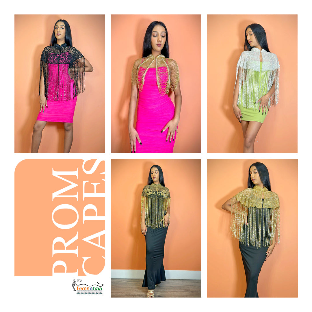 Shine Bright on Prom Night with Femantraa's Stunning Prom Capes