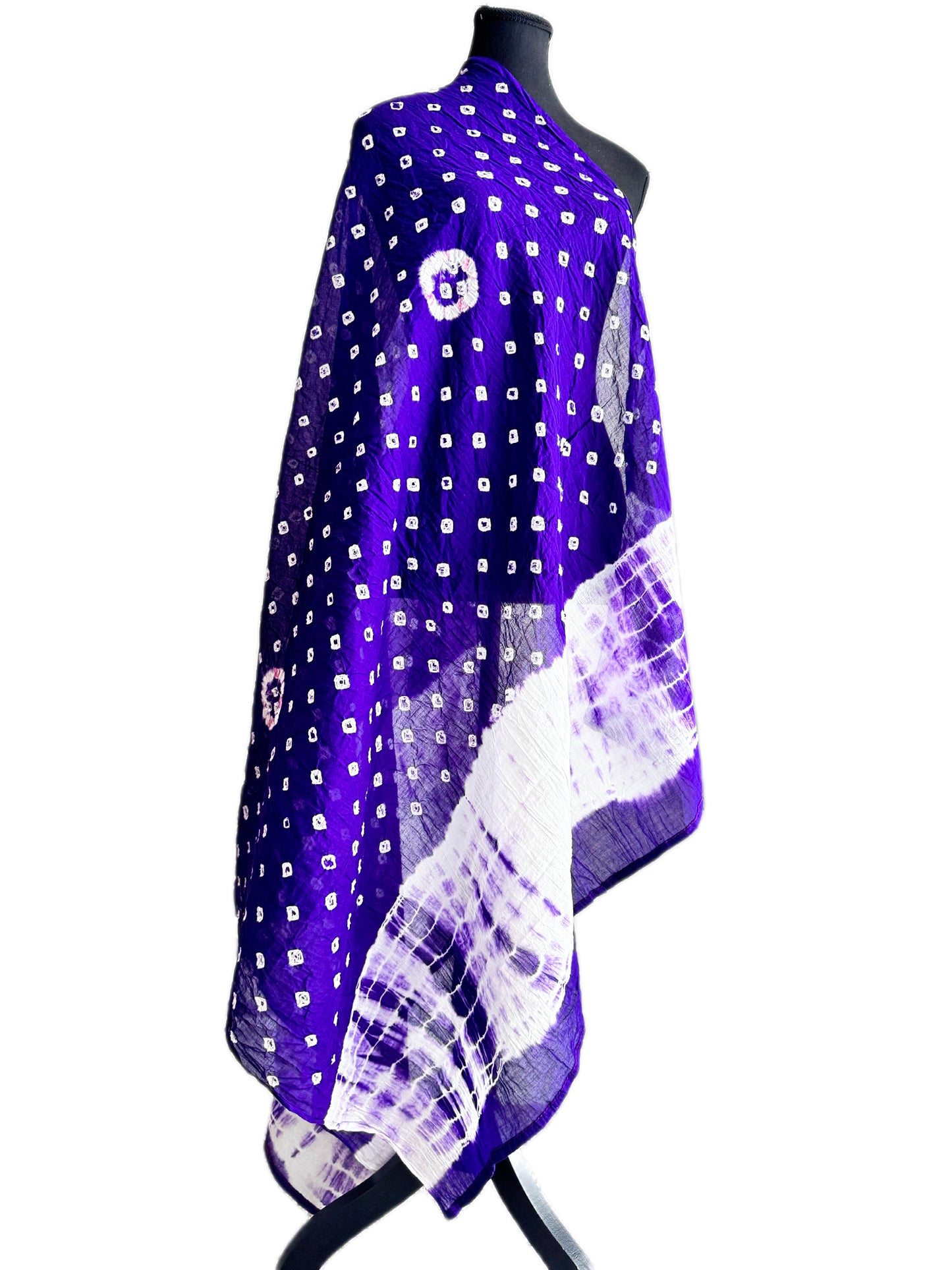 Uttariya 2.0 - Cotton Bandhani Dupatta