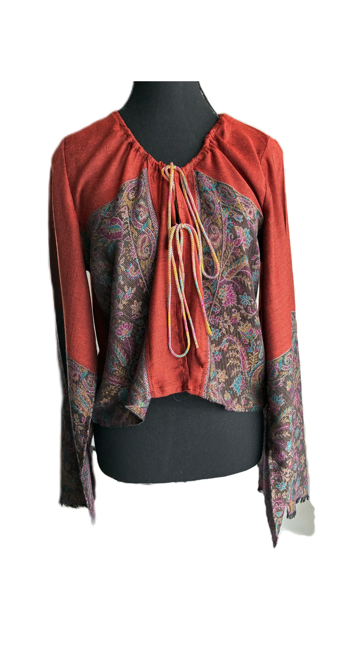 Kanchulika — Reclaimed Kairi Print Layering Jacket