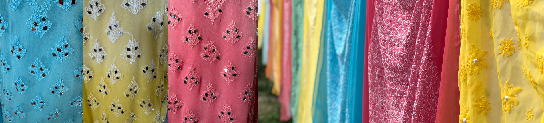 Chikankari Banner