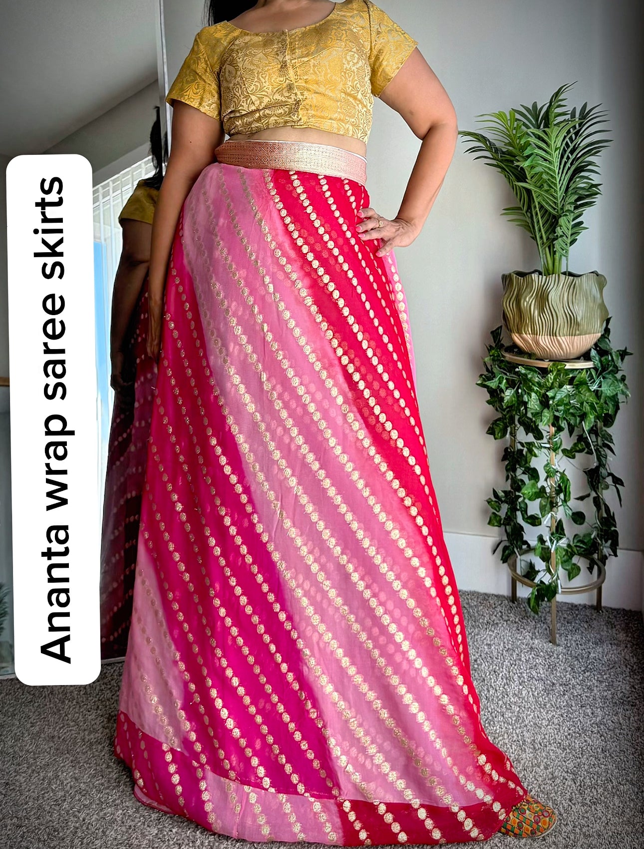 Ananta Wrap Saree Lehenga Skirts