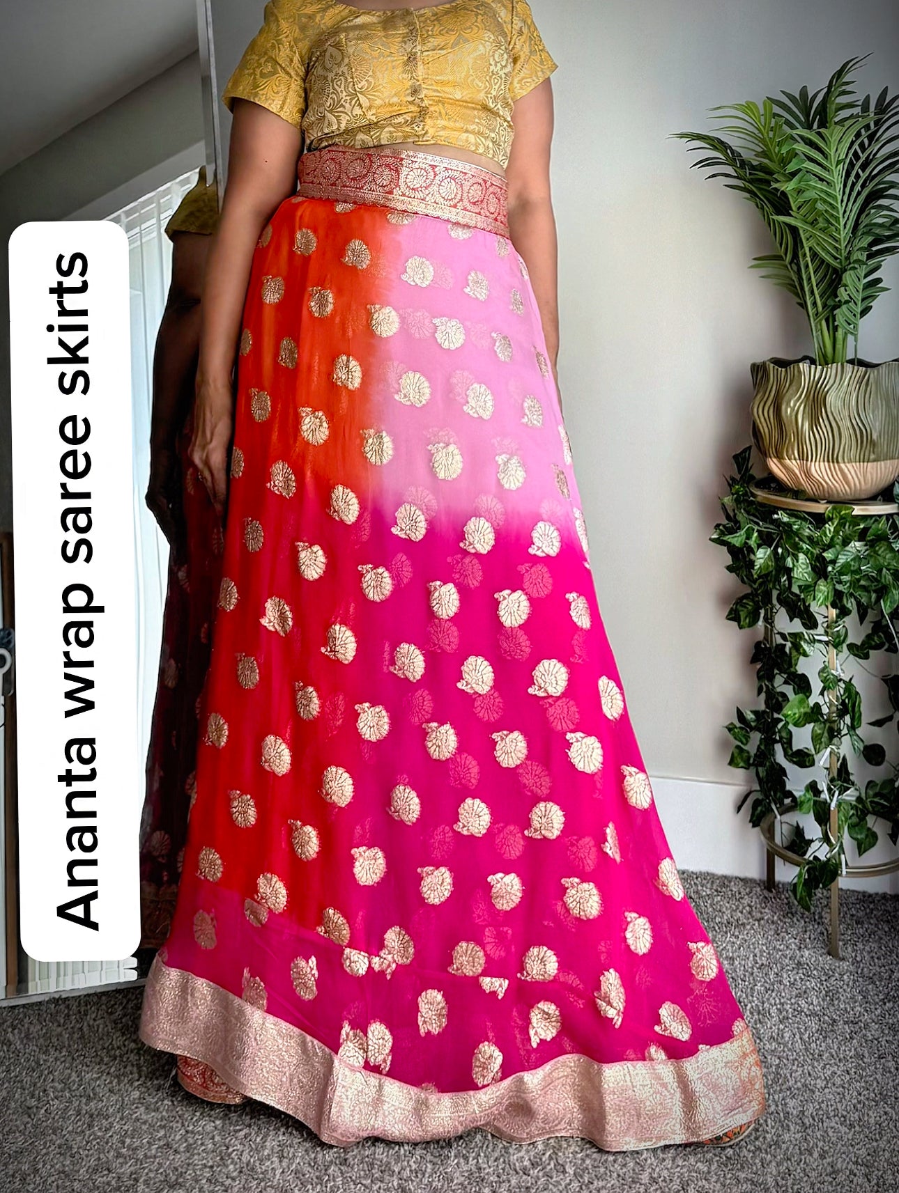 Ananta Wrap Saree Lehenga Skirts