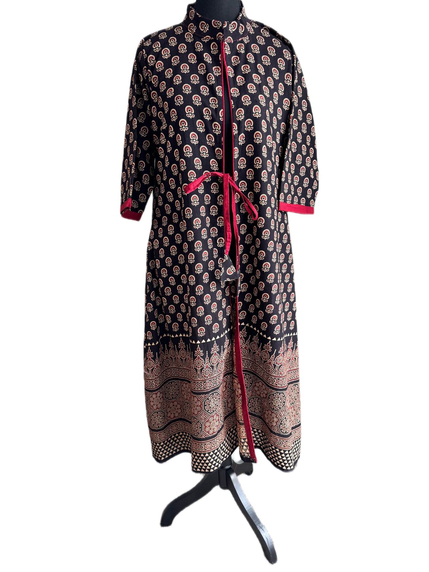Kala Jackets: Ajrakh Cotton Hand-block