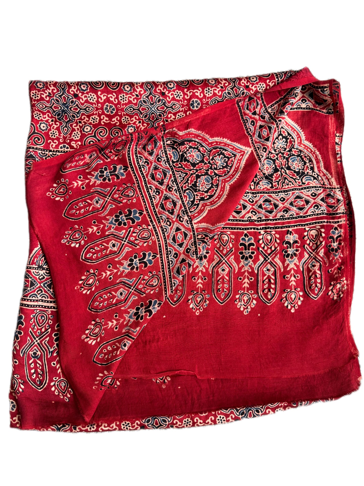 Modal Ajrakh reversible Dupatta