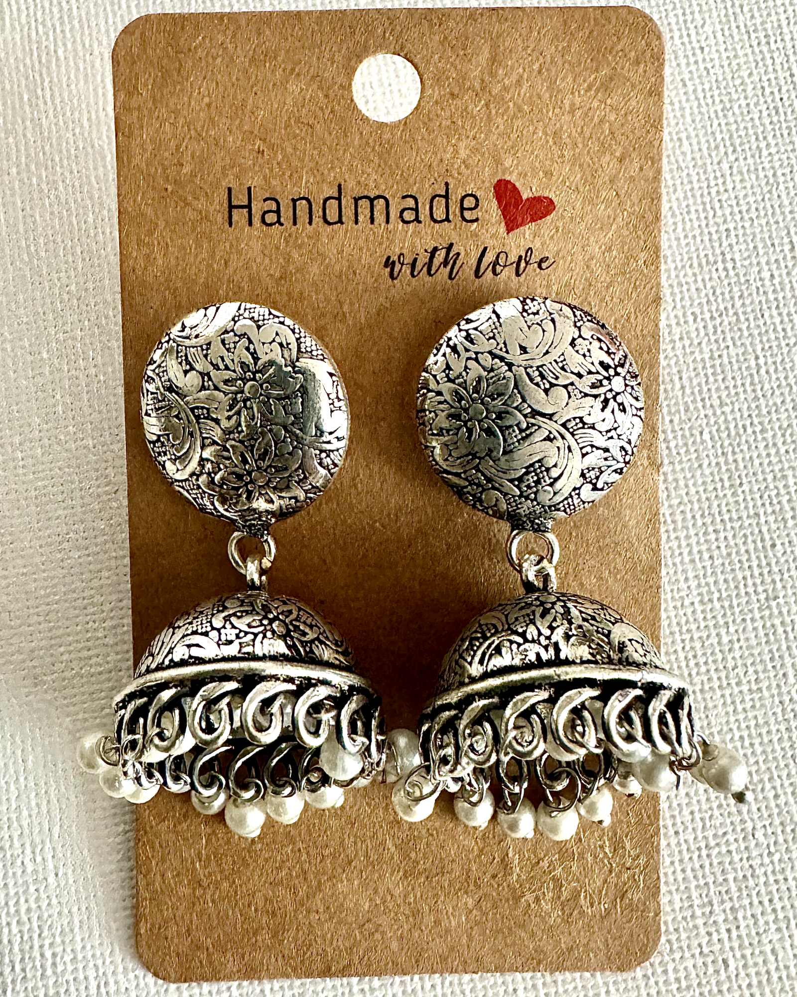 Bridgerton fame artistic Jhumka's (Big size) - Femantraa