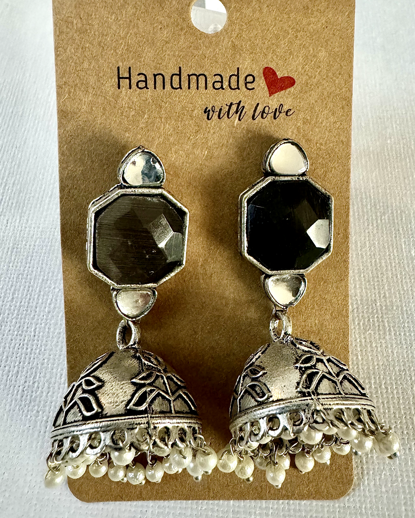 Bridgerton fame artistic Jhumka's (Big size) - Femantraa