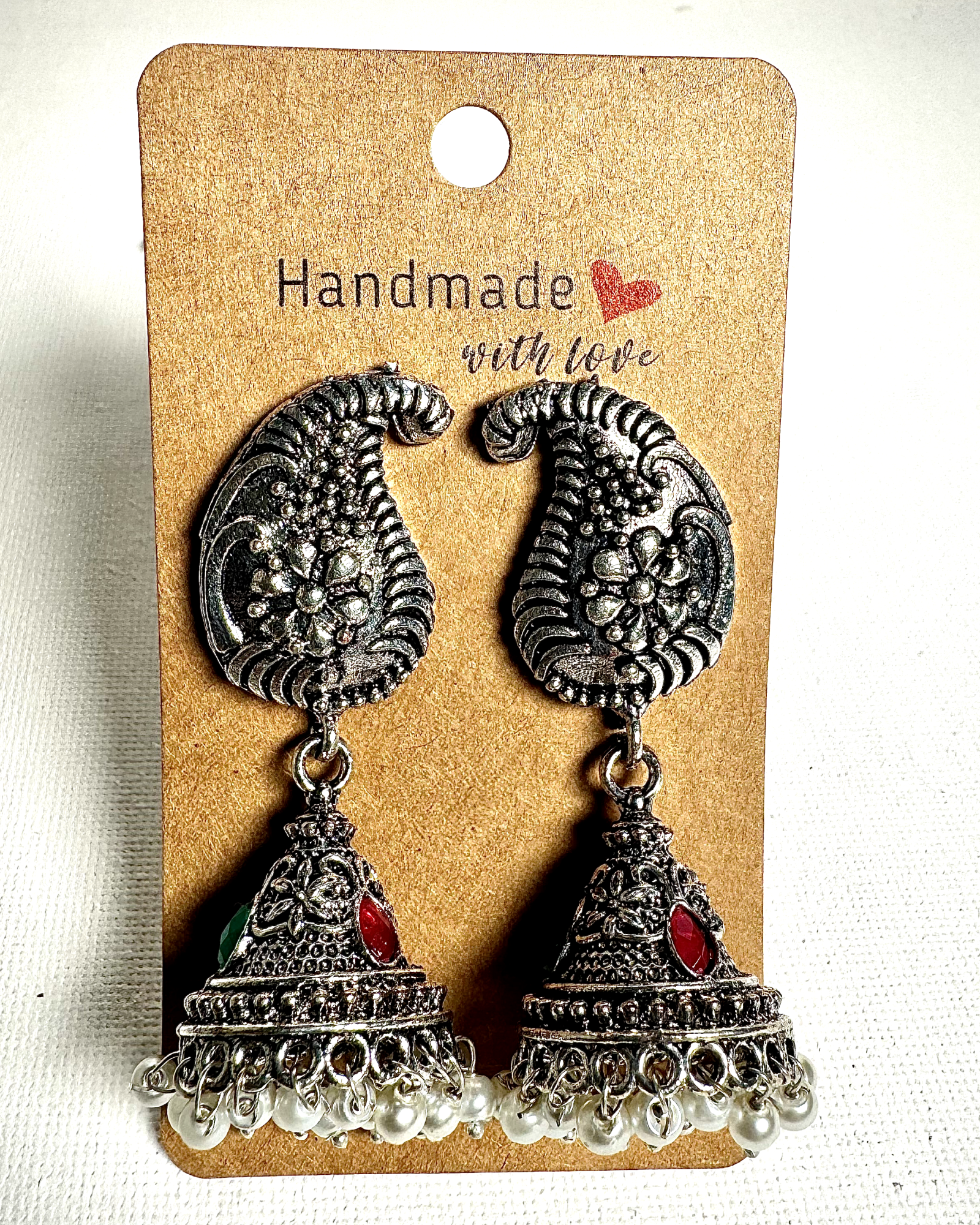 Bridgerton fame artistic Jhumka's (Big size) - Femantraa