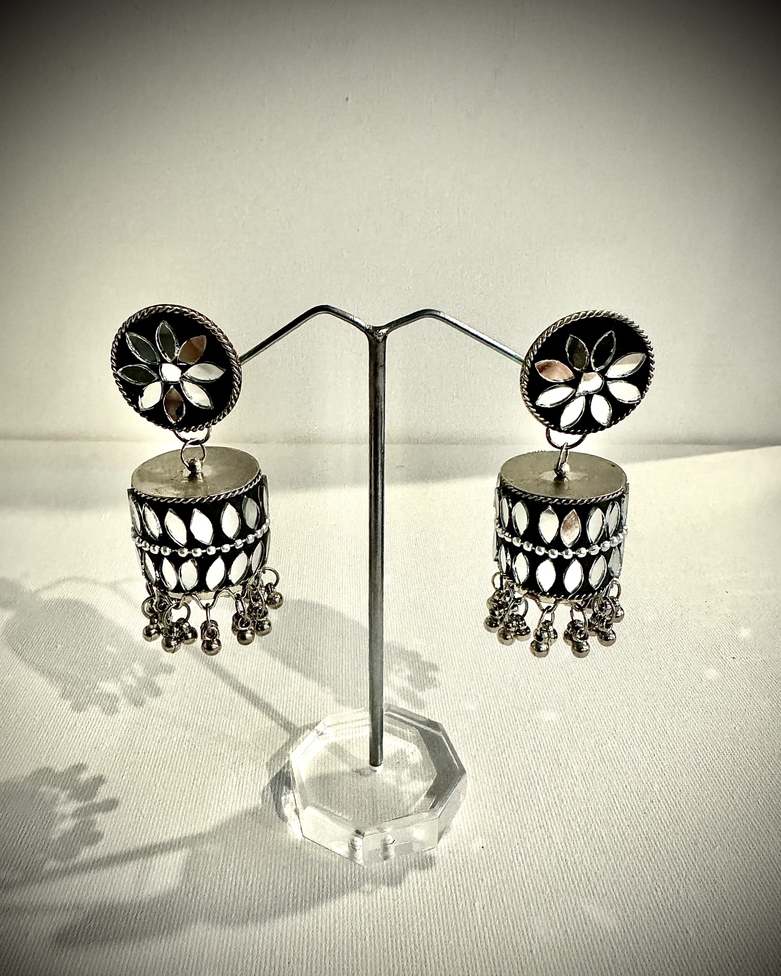 Boho Long Bell Jhumkas: Eclectic Elegance (Big Long size) - Femantraa