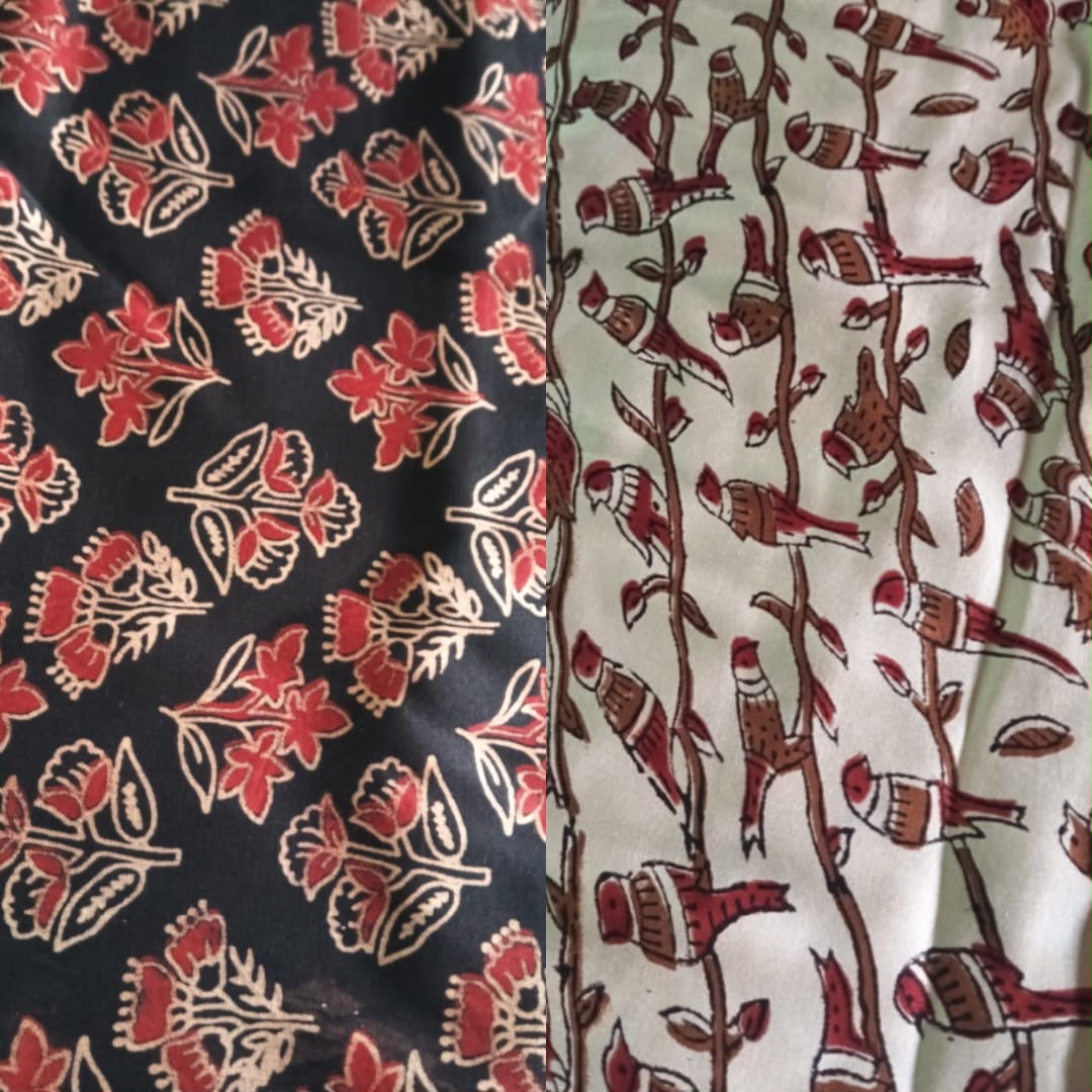 Ajrakh Pure Modal Reversible Kurti & Adaptive Dhoti Salwar Ensemble