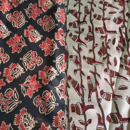 Ajrakh Pure Modal Reversible Kurti & Adaptive Dhoti Salwar Ensemble