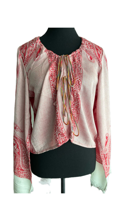 Kanchulika — Reclaimed Kairi Print Layering Jacket