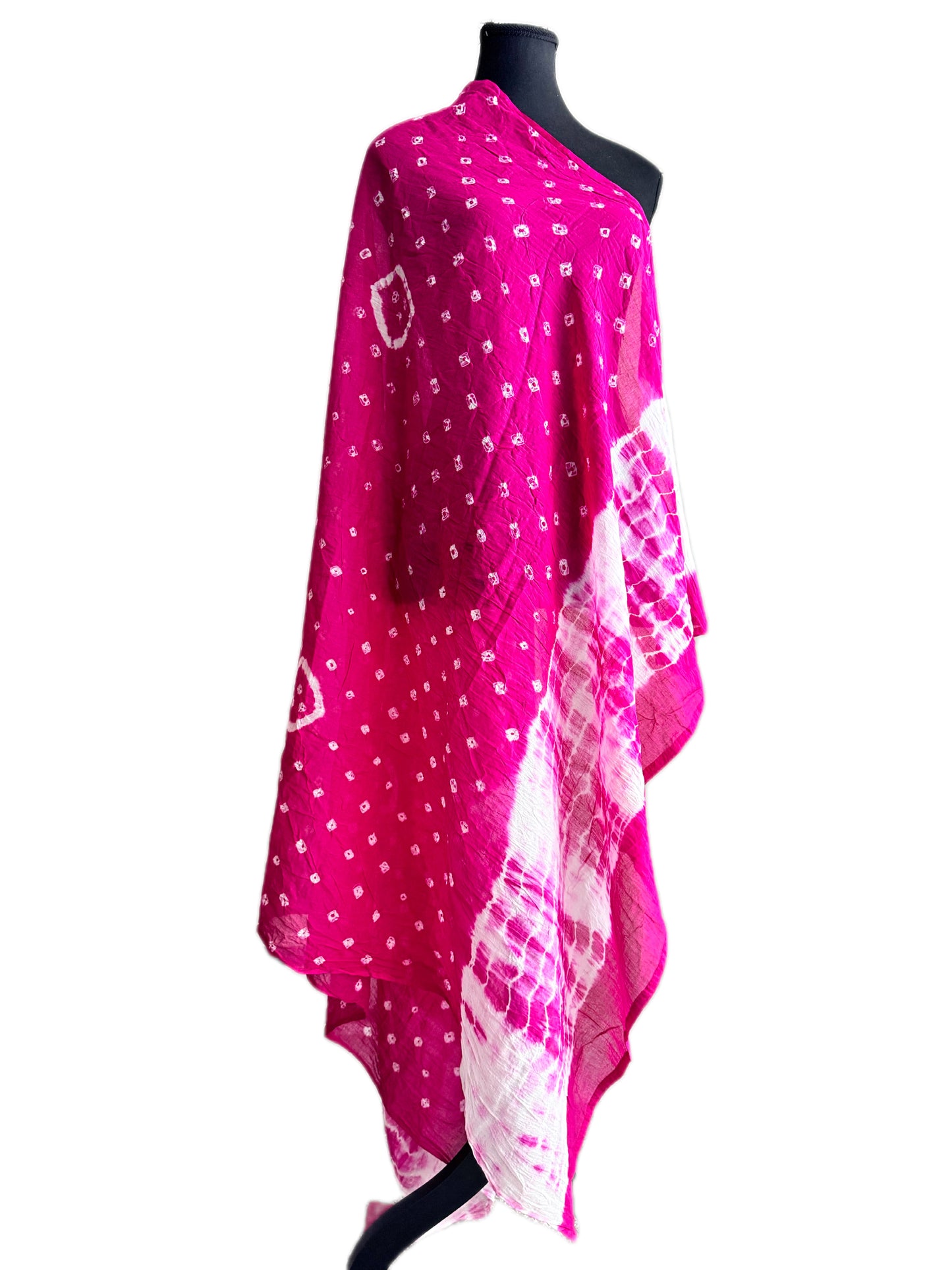 Uttariya 2.0 - Cotton Bandhani Dupatta