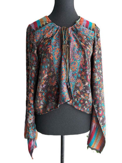 Kanchulika — Reclaimed Kairi Print Layering Jacket