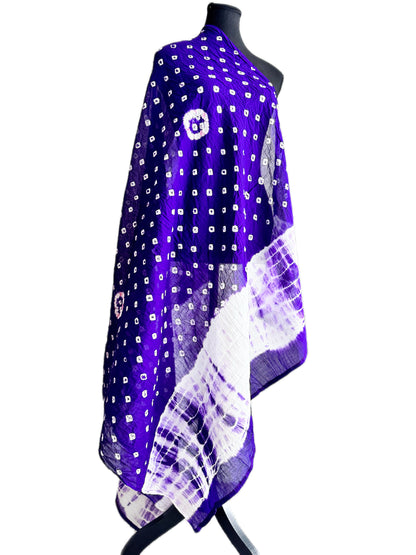Uttariya 2.0 - Cotton Bandhani Dupatta