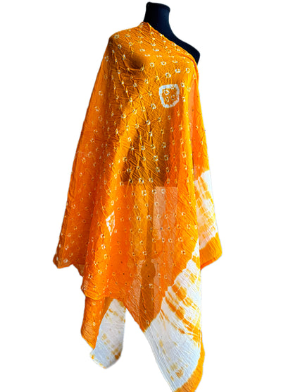 Uttariya 2.0 - Cotton Bandhani Dupatta