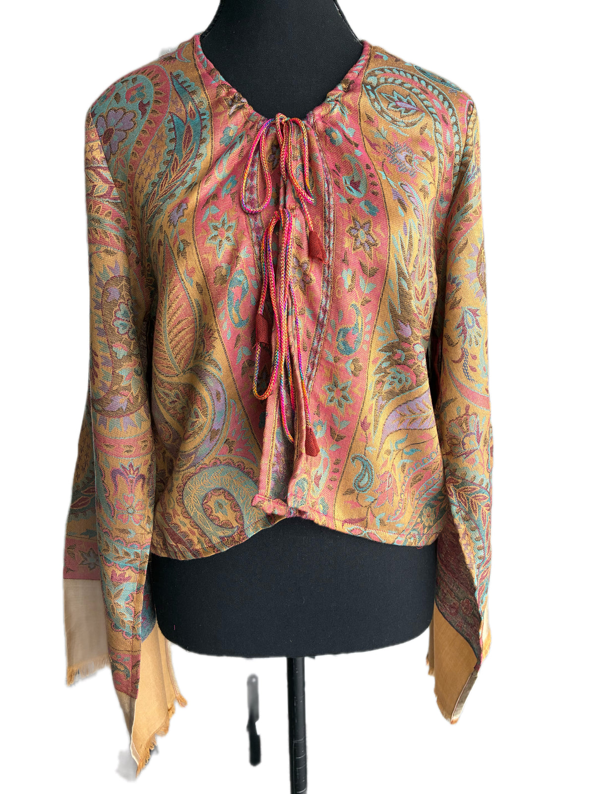Kanchulika — Reclaimed Kairi Print Layering Jacket
