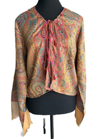 Kanchulika — Reclaimed Kairi Print Layering Jacket