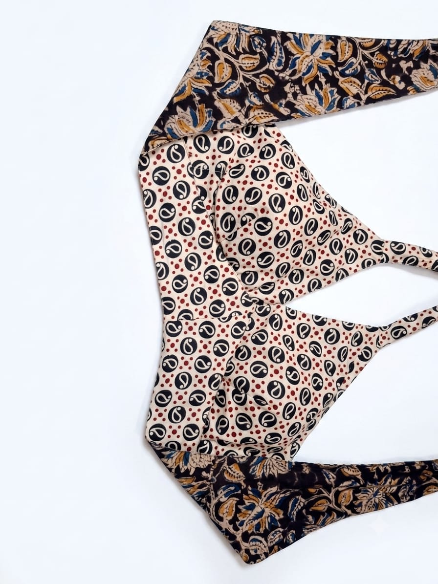 Dobaara Choli - Reversible Hand-Block Cotton (UK ONLY)