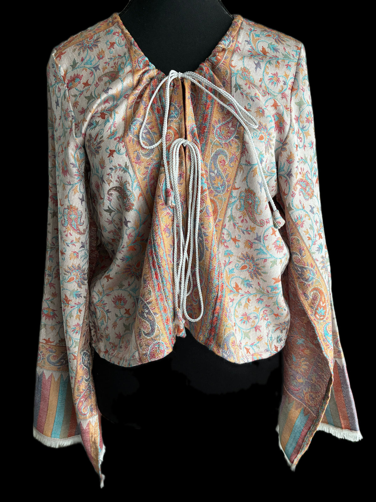 Kanchulika — Reclaimed Kairi Print Layering Jacket