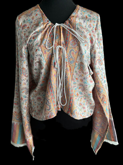 Kanchulika — Reclaimed Kairi Print Layering Jacket