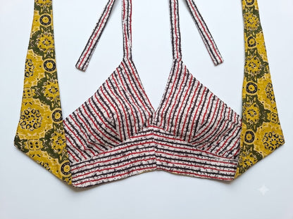 Dobaara Choli - Reversible Hand-Block Cotton (UK ONLY)