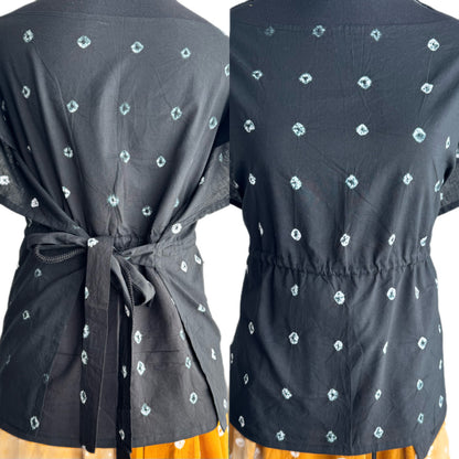 The modern Ghagra choli : Sandhi Ananta-Wrap and reversible choli with pocket