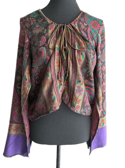 Kanchulika — Reclaimed Kairi Print Layering Jacket