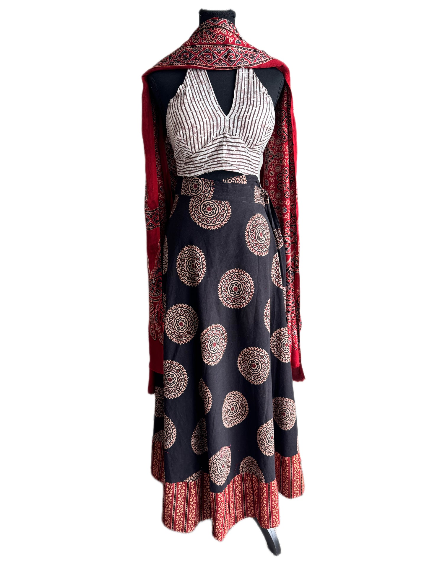 Dobaara Choli - Reversible Hand-Block Cotton