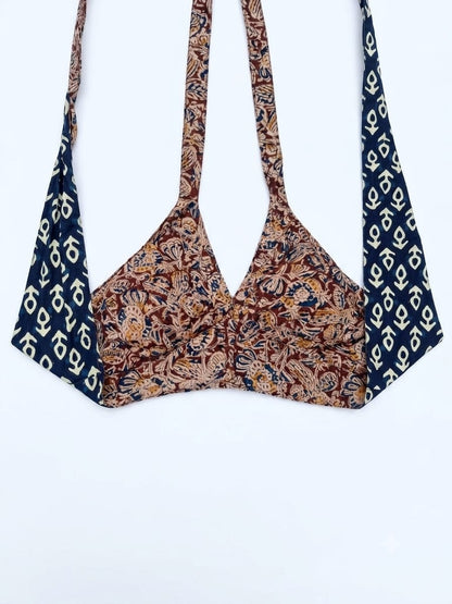 Dobaara Choli - Reversible Hand-Block Cotton (UK ONLY)