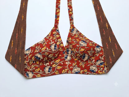 Dobaara Choli - Reversible Hand-Block Cotton (UK ONLY)
