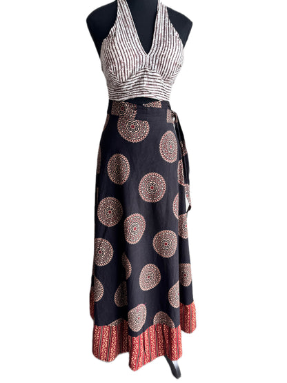 Dobaara Choli - Reversible Hand-Block Cotton
