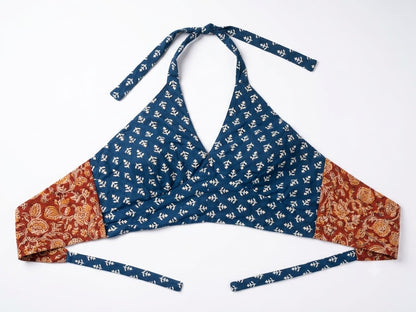 Dobaara Choli - Reversible Hand-Block Cotton (UK ONLY)