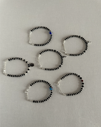 German Silver Beaded Bracelets - Femantraa