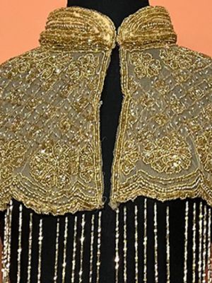 Handmade Party Cape-Gold's - Femantraa