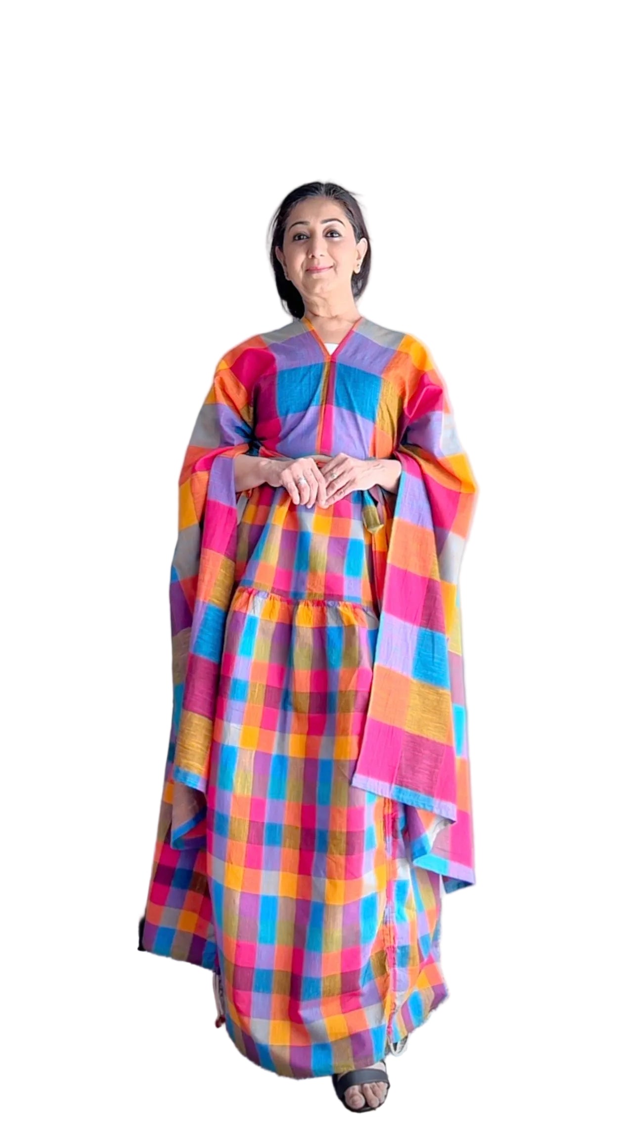 The Sutra Kanchuka: Guaranteed to Endure! - The modern modular Madras Check kurti