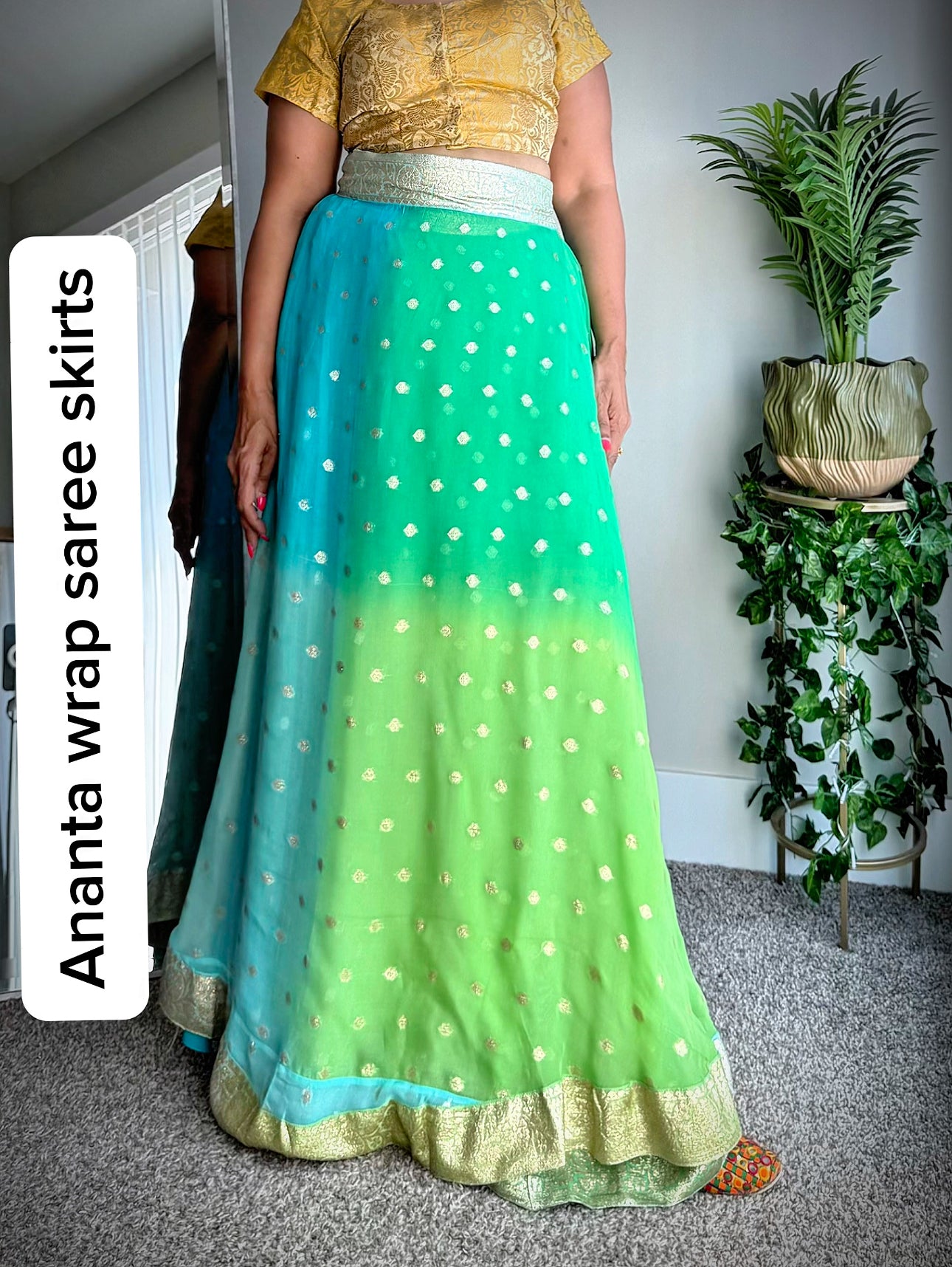 Ananta Wrap Saree Lehenga Skirts