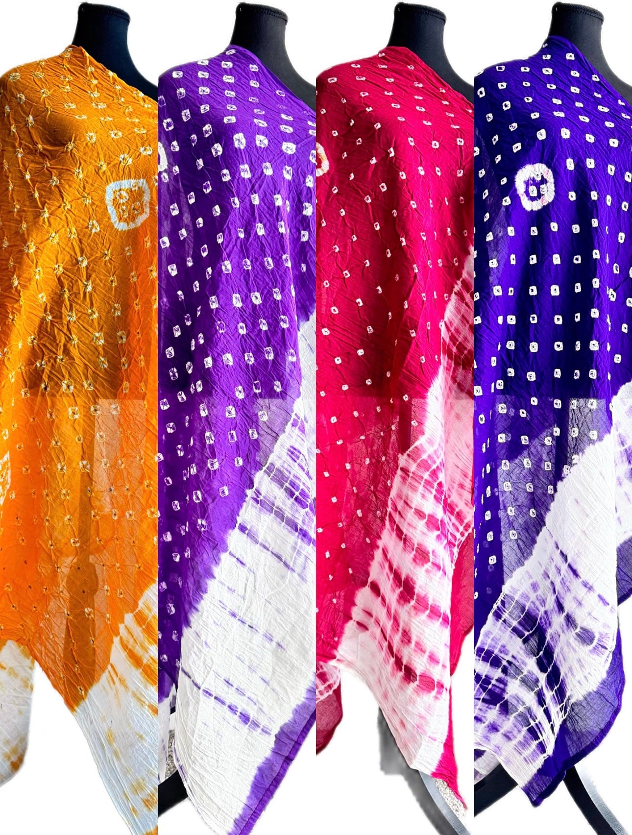 Uttariya 2.0 - Cotton Bandhani Dupatta