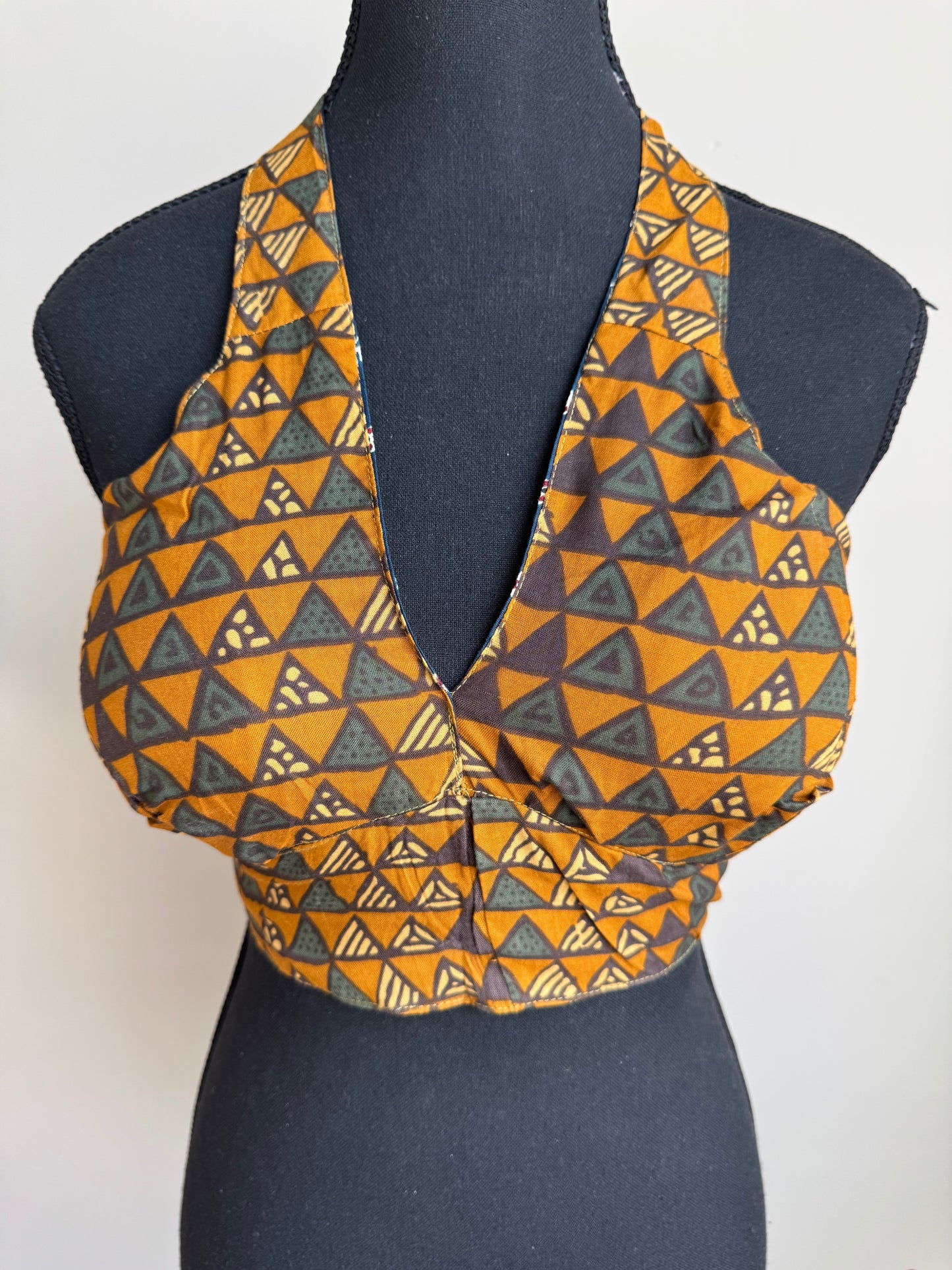 Dobaara Choli - Reversible Hand-Block Cotton