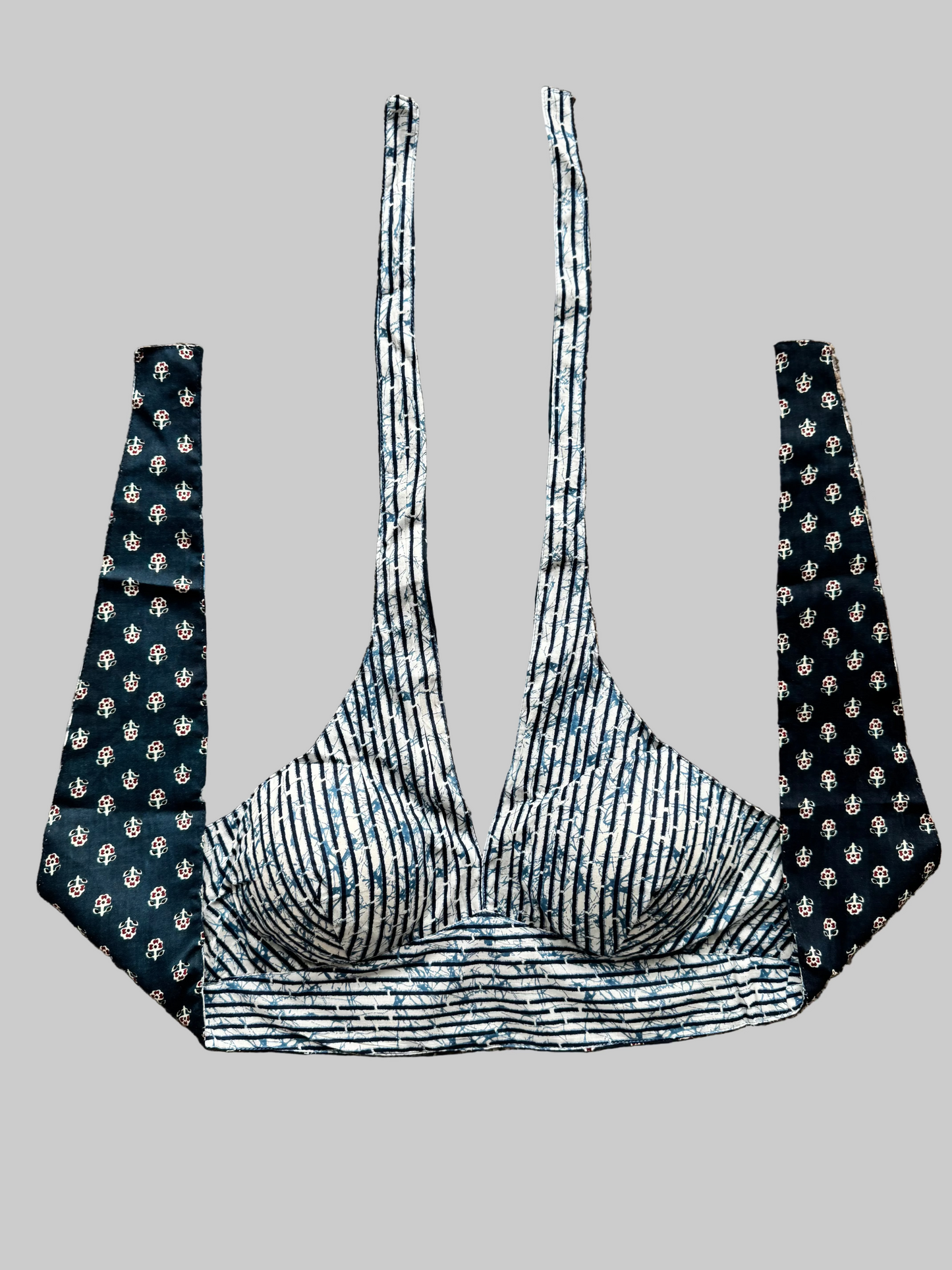 Dobaara Choli - Reversible Hand-Block Cotton