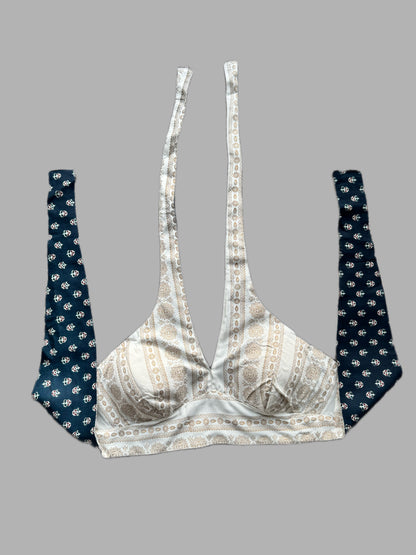 Dobaara Choli - Reversible Hand-Block Cotton