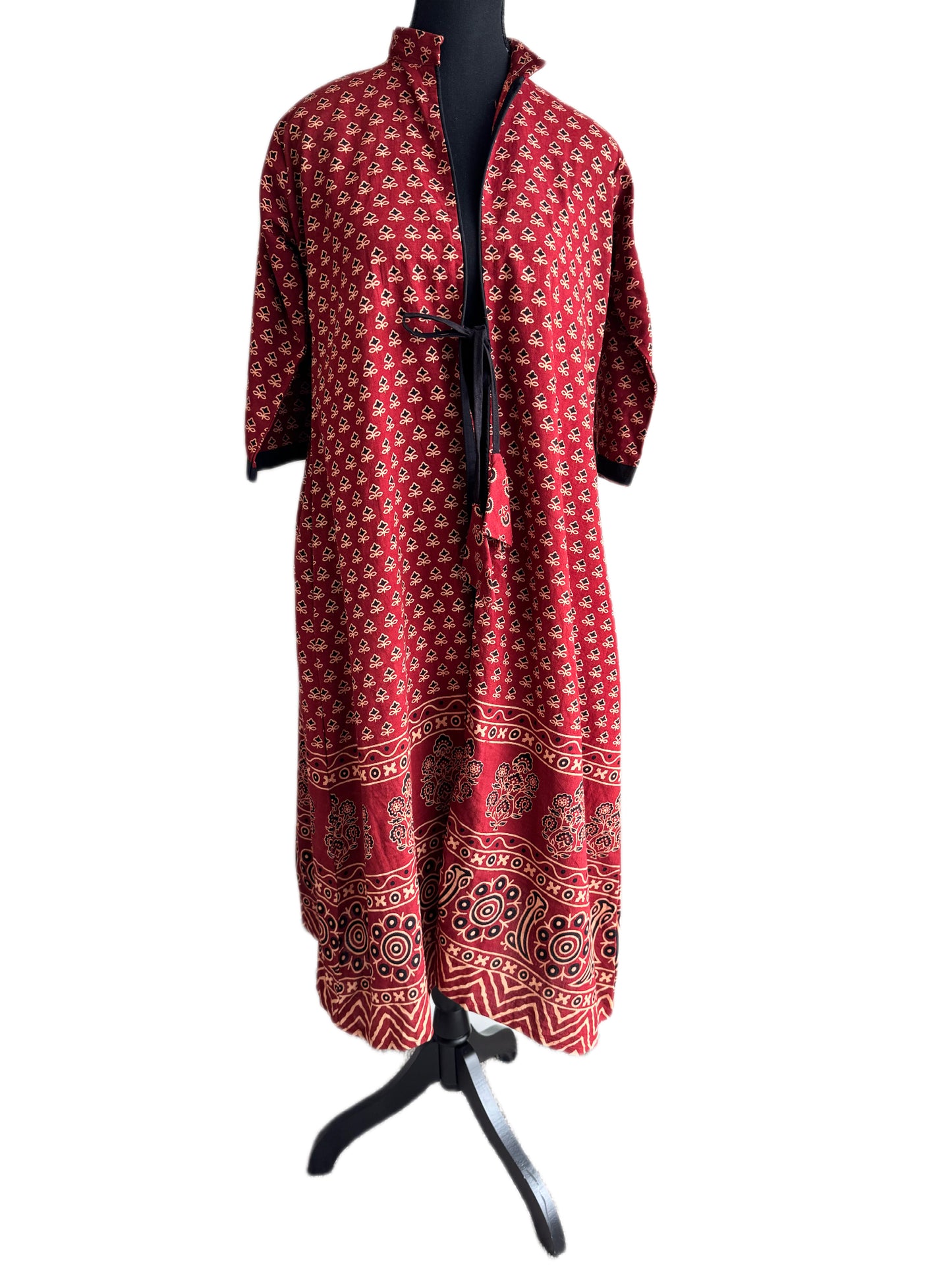 Kala Jackets: Ajrakh Cotton Hand-block
