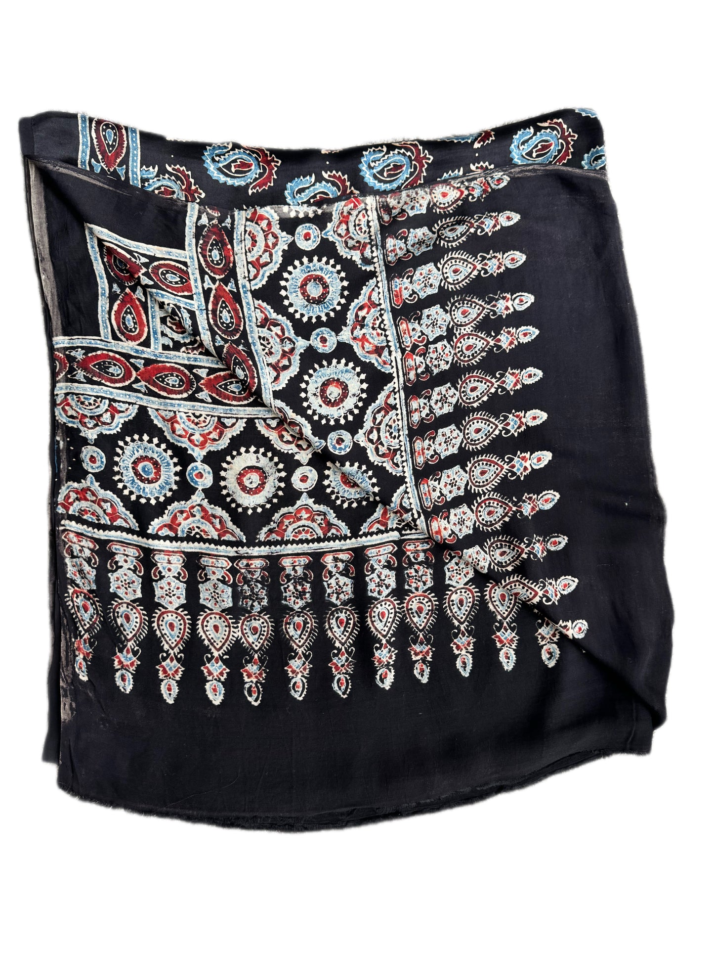 Modal Ajrakh reversible Dupatta