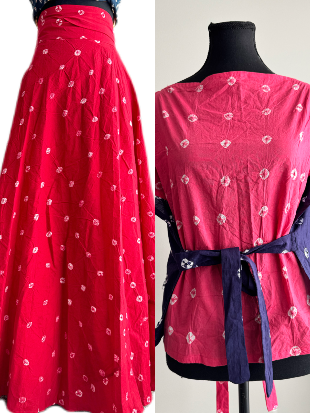 The modern Ghagra choli : Sandhi Ananta-Wrap and reversible choli