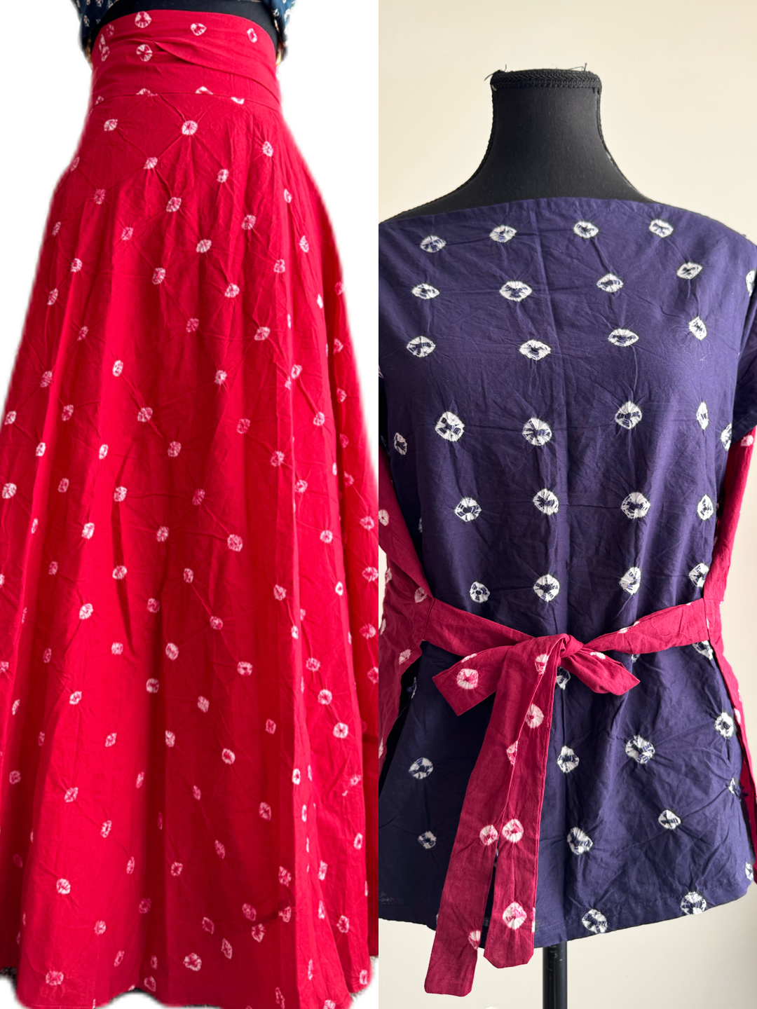 The modern Ghagra choli : Sandhi Ananta-Wrap and reversible choli