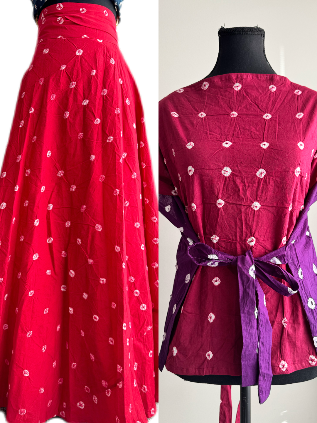 The modern Ghagra choli : Sandhi Ananta-Wrap and reversible choli