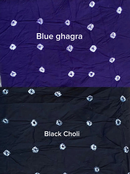 The modern Ghagra choli : Sandhi Ananta-Wrap and reversible choli (UK Only)