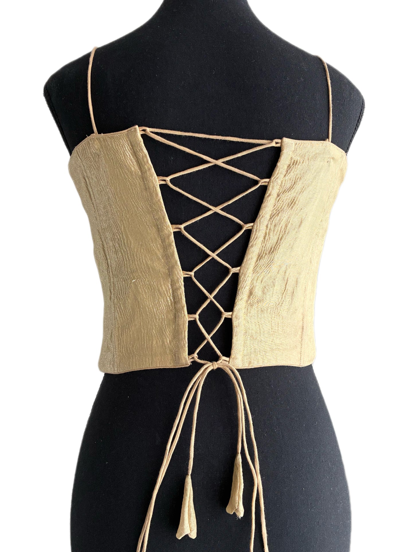 Golden Tissue Corset