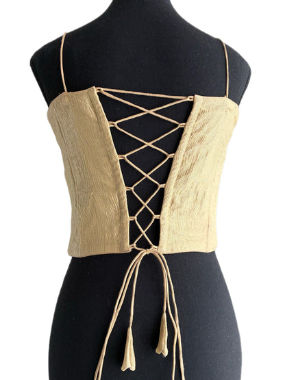 Golden Tissue Corset