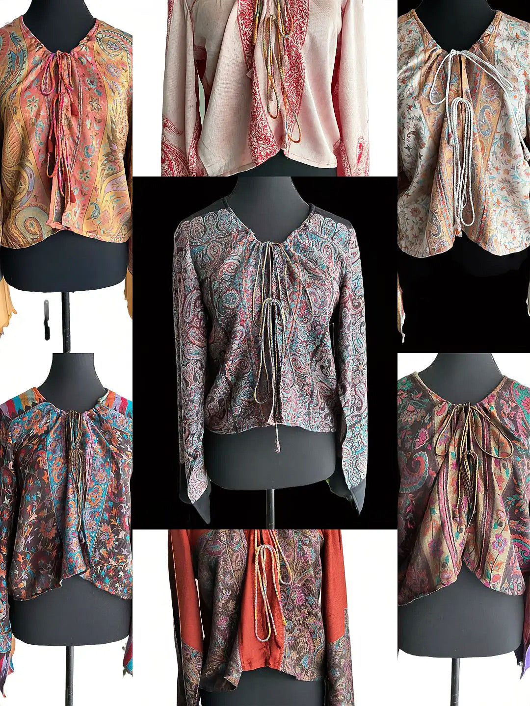 Kanchulika — Reclaimed Kairi Print Layering Jacket