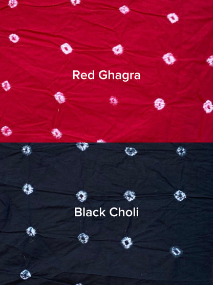 The modern Ghagra choli : Sandhi Ananta-Wrap and reversible choli with pocket
